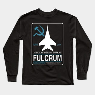 Mig-29 Fulcrum Long Sleeve T-Shirt